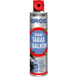 BROS SPRAY OWADOBÓJCZY NA TARAS I BALKON 350ML OWADY LATAJĄCE I BIEGAJĄCE